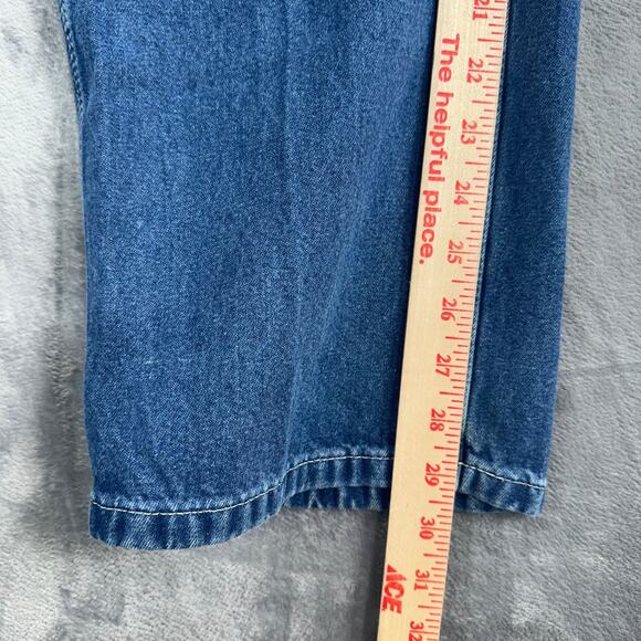 Carhartt Men's Dungaree Fit Straight Jeans 34x30 Blue Denim - Picture 9 of 10